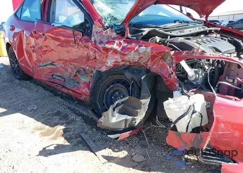 2018 Toyota Corolla L z USA, uszkodzony, nr VIN 2T1BURHE2JC124537